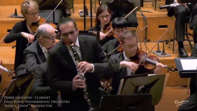 Pierre Genisson plays Tanguy Clarinet Concerto (teaser) - Liège Royal ...