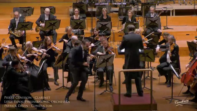 Mozart Clarinet Concerto - Pierre Genisson: Clarinet - Liège Royal ...
