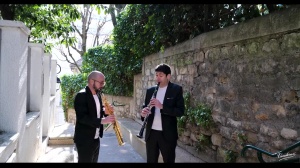 Martin Trillaud et Laurent Sultan: Sonate pour 2 clarinettes de Francis Poulenc - 2nd mvt -