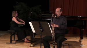 Schoeck: Sonata for Bass Clarinet and Piano op. 41 by Bruno Martinez &amp; Véronique Briel - 1st mvt -